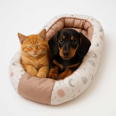 Culcus Pentru Caini Si Pisici De Talie Mica - Roz