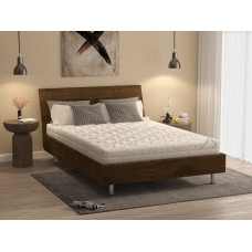 Saltea Cu Spumă Poliuretanică  Hypoallergenicmed Bumbac 90X200, Înălțime 16 Cm, Hipoalergenică, Husă Cu Fermoar, Rulată, Fermitate Medie