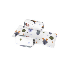 Suport De Siguranta  Cu Paturica Impermeabila Pentru Bebelusi, Racheta