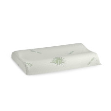 Perna Ergonomica Memory Aloe Vera, Sustinere Exacta Pentru Gat Si Cap, Husa Detasabila, 42X72X12 Cm Perna Ergonomica Memory Aloe Vera, Sustinere Exacta Pentru Gat Si Cap, Husa Detasabila, 42X72X12 Cm