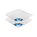 Set 2 Perne Somnomed Antimicrobiene Lavabile La 95°C - 70 X 70 Cm, Vidat