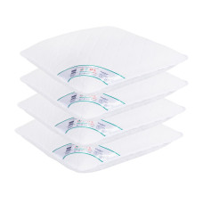 Set 4 Perne Matlasate Microfibra Hypoallergenicmed, Lavabile La 95°C, 70 X 70