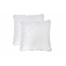 Set 2 Perne Matlasate Microfibra Striata 70X70 Cm