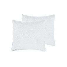 Set 2 Perne 70X70  Belina, Microfibra, Lavabile La Masina, Vidat, Alb