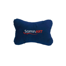 Perna Pentru Tetiera, Albastru, Dimensiune 32X23 Perna Pentru Tetiera, Albastru, Dimensiune 32X23