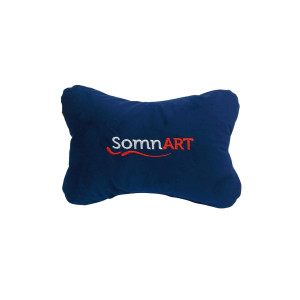 Perna  Pentru Tetiera, Albastru, Dimensiune 32X23