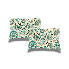 Set 2 Perne Matlasate Belina, Microfibra Imprimata, 50X70 Cm, Oriental Set 2 Perne Matlasate Belina, Microfibra Imprimata, 50X70 Cm, Oriental