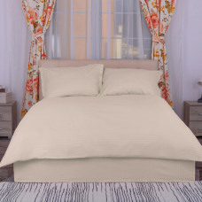 Lenjerie Pat Damasc Policoton (Capucino) - - King Size