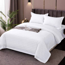 Lenjerie Pat Damasc Policoton (Alb) - - King Size