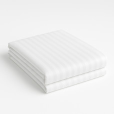 Cearșaf Pilotă Damasc 100% Bumbac - Două Persoane (180Cm X 210Cm) - Capucino