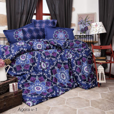 Lenjerie De Pat Satin Clasy King Size (Agora V1)