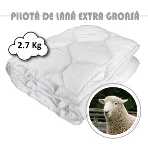 Pilotă Lână Damasc 2.7 Kg 140Cm X 210Cm