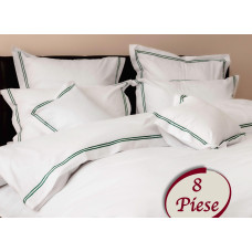 Lenjerie De Pat Bumbac 100% 8 Piese (8Pcs14)