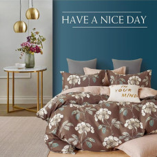 Lenjerie De Pat Percalle Imprimat (Prc31) - King Size 6 Piese Cu Husă