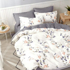 Lenjerie De Pat Percalle Imprimat (Prc8) - King Size 6 Piese Cu Husă
