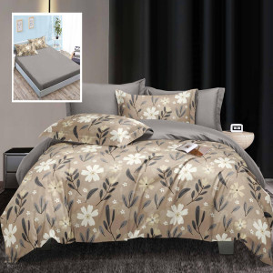 Lenjerie De Pat Elegance 6 Piese Cu Husă (Leh13)