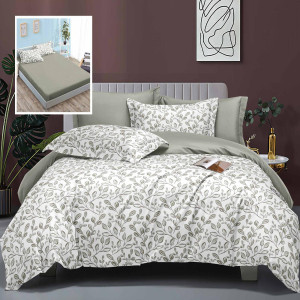 Lenjerie De Pat Elegance 6 Piese Cu Husă (Leh16)