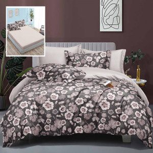 Lenjerie De Pat Elegance 6 Piese Cu Husă (Leh2)