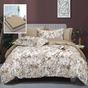 Lenjerie De Pat Elegance 6 Piese Cu Husă (Leh6)