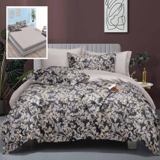 Lenjerie De Pat Elegance 6 Piese Cu Husă (Leh9)