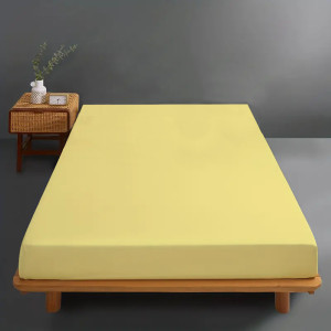 Husa Pat Jerse 100% Bumbac (Galben) - 140X200Cm LenjeriiAleCasei