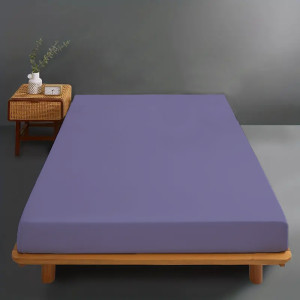 Husa Pat Jerse 100% Bumbac (Lila) - 140X200Cm LenjeriiAleCasei