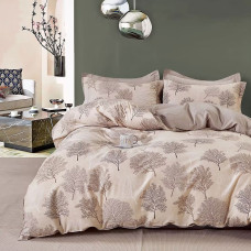 Lenjerie De Pat Percalle Imprimat (Prc100) - King Size 4 Piese