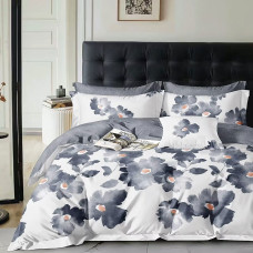 Lenjerie De Pat Percalle Imprimat (Prc92) - King Size 6 Piese