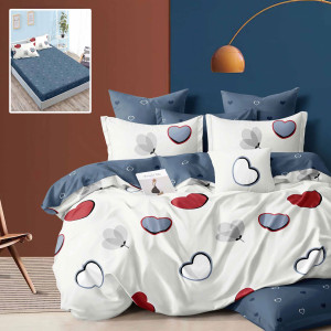 Lenjerie Finet 6 Piese Cu Husă - 160X200 Și 180X200 (Hf6P176) LenjeriiAleCasei