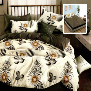 Lenjerie Finet 6 Piese Cu Husă - 160X200 Și 180X200 (Hf6P183) LenjeriiAleCasei