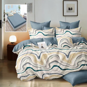 Lenjerie Finet 6 Piese Cu Husă - 160X200 Și 180X200 (Hf6P187) LenjeriiAleCasei