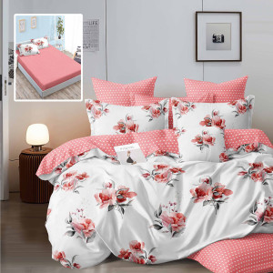 Lenjerie Finet 6 Piese Cu Husă - 160X200 Și 180X200 (Hf6P153)