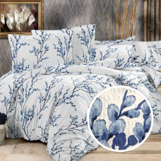 Lenjerie De Pat Creponata 100% Bumbac (Crep17) - King Size LenjeriiAleCasei