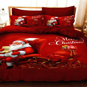 Lenjerie Pat Finet 3D 6 Piese Craciun F-Xmas41