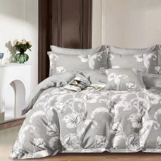 Lenjerie De Pat Percalle Imprimat (Prc129) - King Size 6 Piese