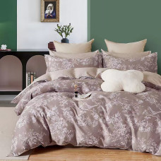 Lenjerie De Pat Percalle Imprimat (Prc132) - King Size 4 Piese