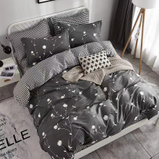 Lenjerie De Pat Percalle Imprimat (Prc160) - King Size 6 Piese Cu Husă