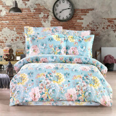 Lenjerie De Pat Creponata 100% Bumbac (Crep33) - King Size LenjeriiAleCasei