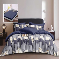Lenjerie Finet 6 Piese Cu Husă - 160X200 Și 180X200 (Hf6P327)