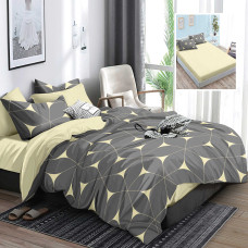 Lenjerie Finet 6 Piese Cu Husă - 160X200 Și 180X200 (Hf6P328)
