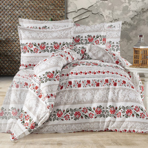 Lenjerie De Pat 100% Bumbac King Size (Arhaic1)