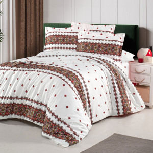 Lenjerie De Pat 100% Bumbac King Size (Arhaic3)