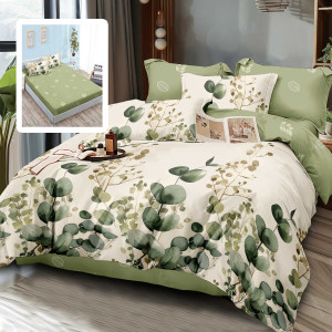 Lenjerie Finet 6 Piese Cu Husă - 160X200 Și 180X200 (Aura-Vh)