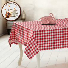 Față De Masă Antimurdărire 100% Bumbac - 160Cm X 220Cm