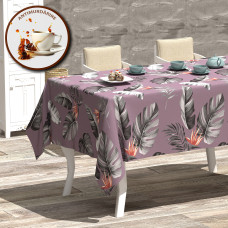 Față De Masă Antimurdărire 100% Bumbac - 160Cm X 240Cm
