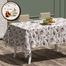Față De Masă Antimurdărire 100% Bumbac - 160Cm X 240Cm