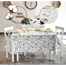 Față De Masă Antimurdărire 100% Bumbac - Diametru 140Cm