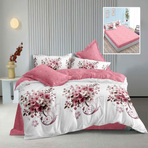 Lenjerie Finet 6 Piese Cu Husă - 160X200 Și 180X200 (Ashley-Vh)