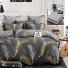 Lenjerie Finet 6 Piese Cu Husă - 160X200 Și 180X200 (Kimberly-Vh)