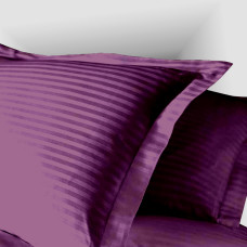 Față Pernă Damasc 100% Bumbac - Mov - Standard (50Cm X 70Cm)